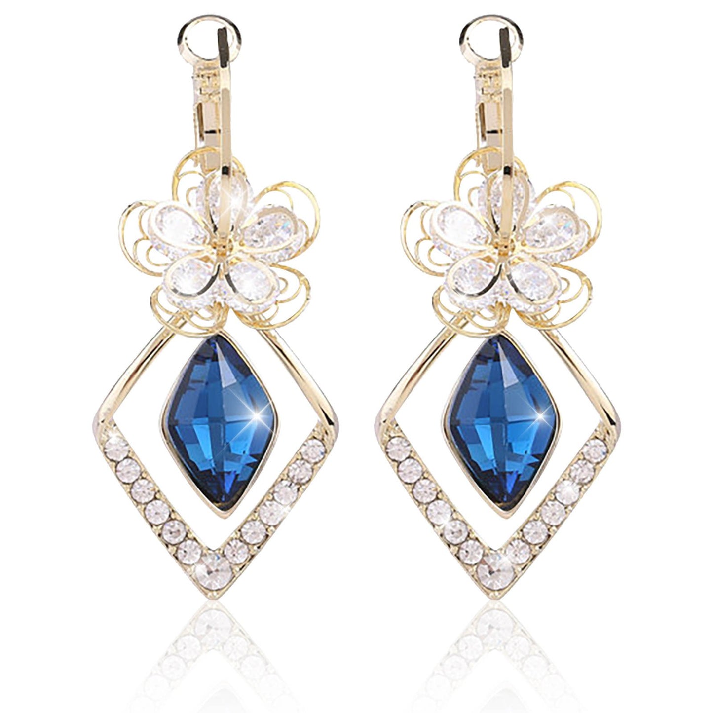 Aretes de Cristal Radiantes